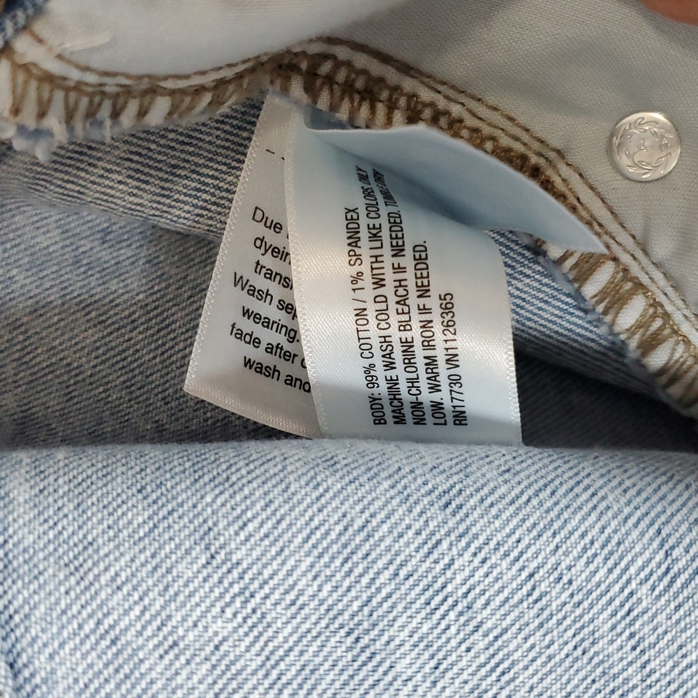 Universal Thread Woman's Medium Wash Denim Maxi Skirt ~ Blue - Picture 13 of 13